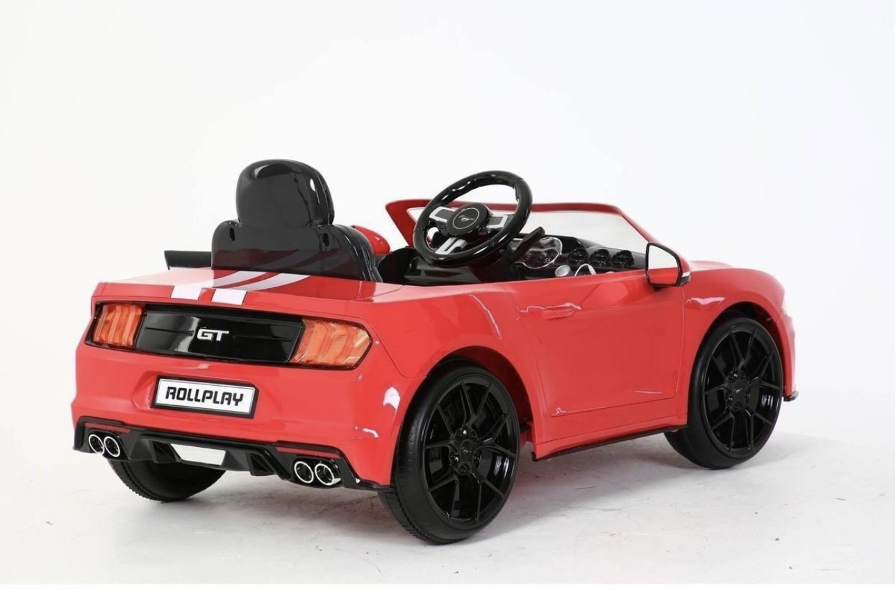 Auto Eléctrico Montable Prinsel Mustang 6V Rojo