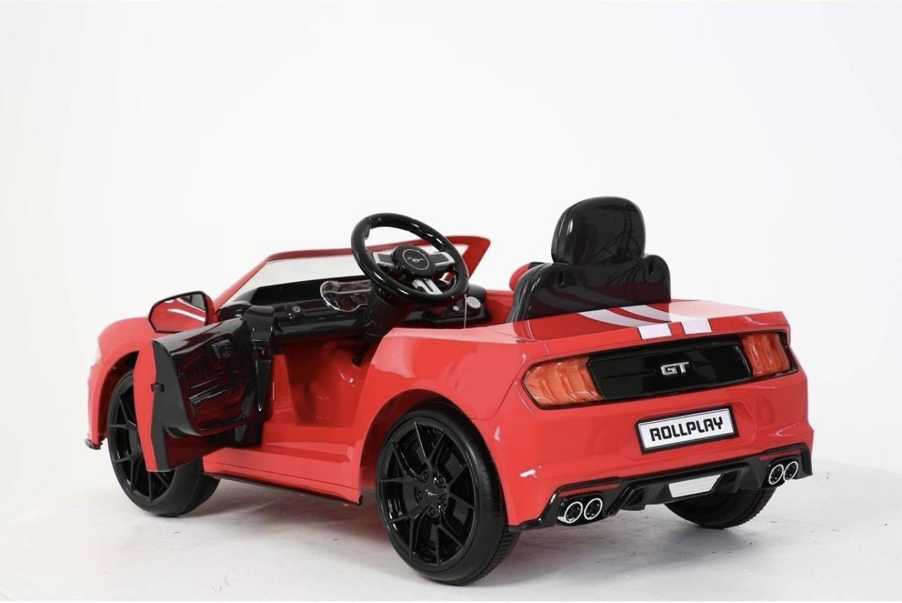 Auto Eléctrico Montable Prinsel Mustang 6V Rojo