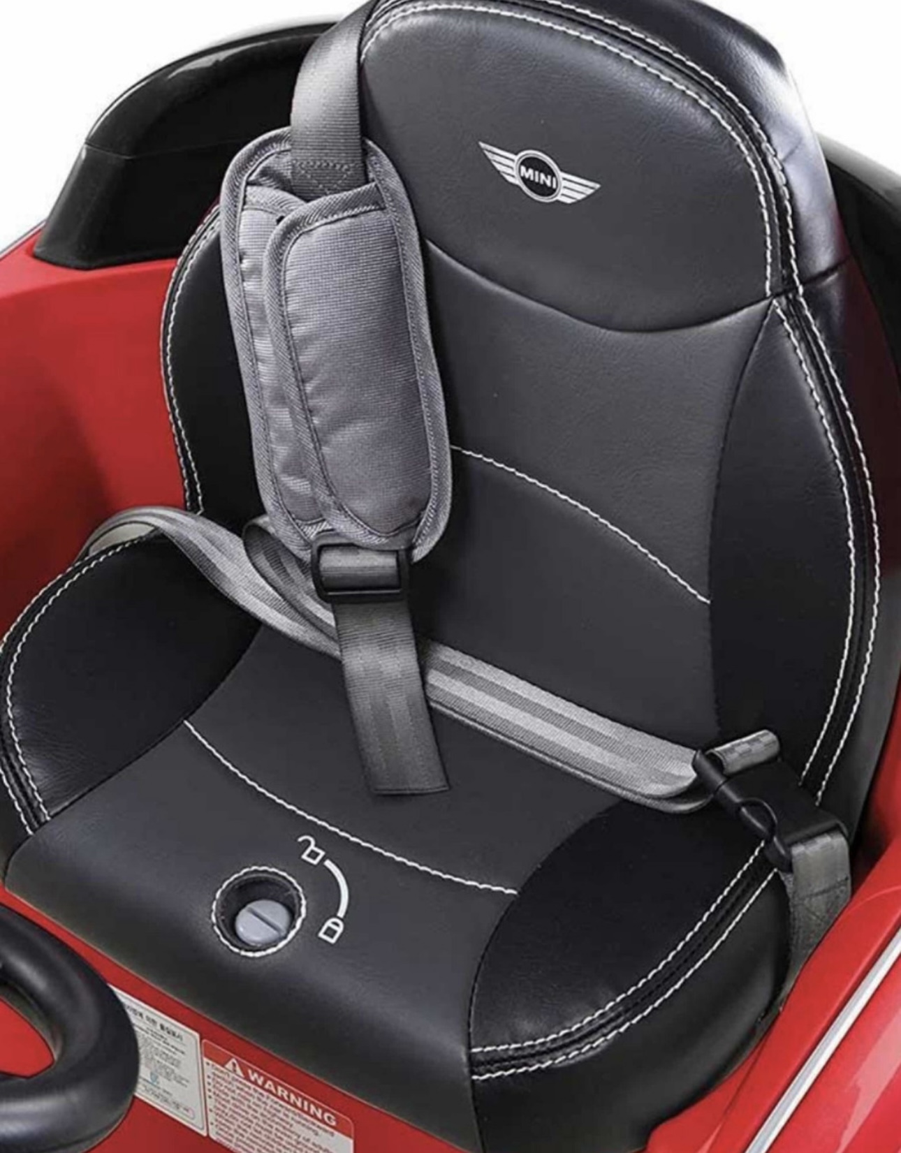 Montable Eléctrico Prinsel Mini Cooper S Coupe Rojo 6 Volts