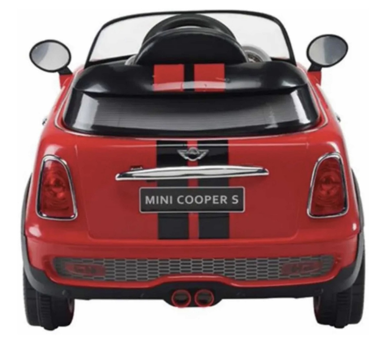 Montable Eléctrico Prinsel Mini Cooper S Coupe Rojo 6 Volts