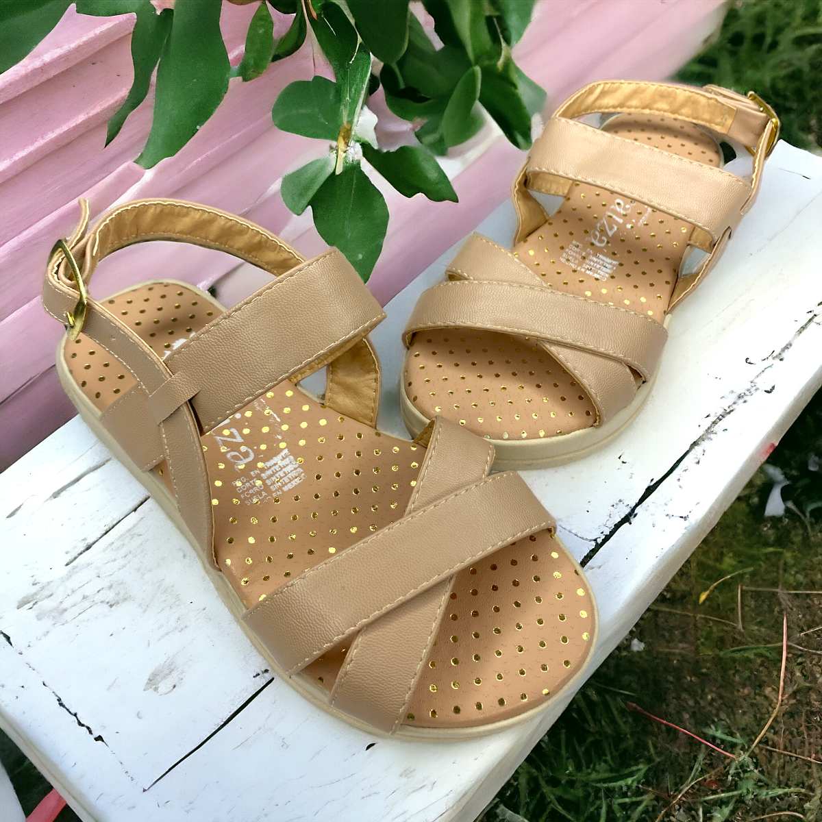 Huaraches Alpargatas Plataforma Flores Melle Niñas Cute LAS CUATAS.