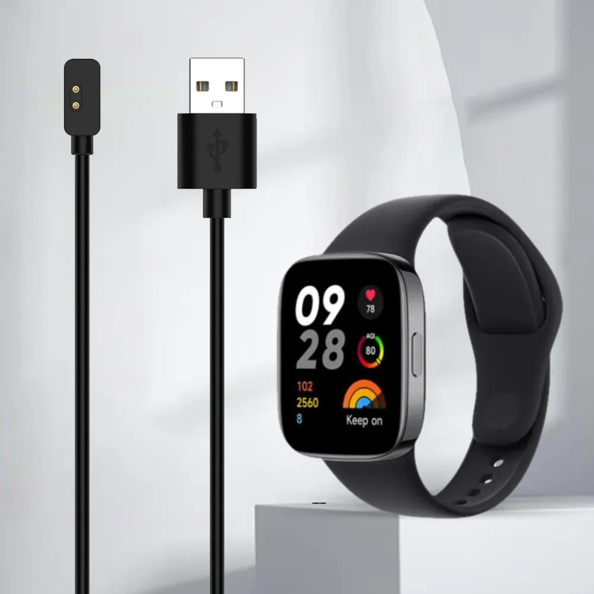 Cargador Magnètico USB para Reloj Inteligente Compatible Con Redmi