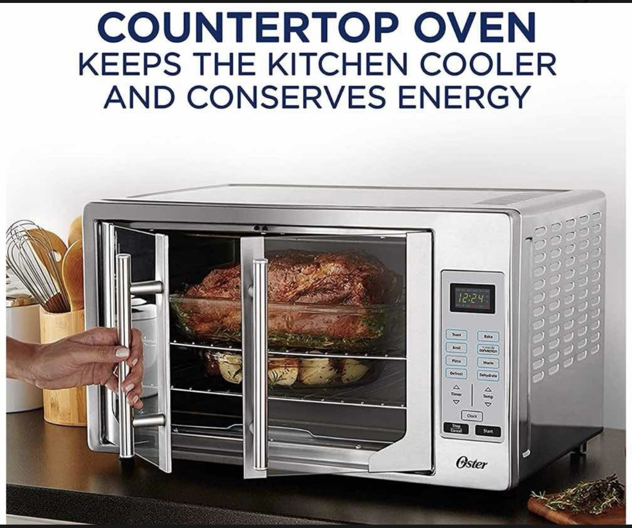 Oster Horno Eléctrico Digital French Door De Convección