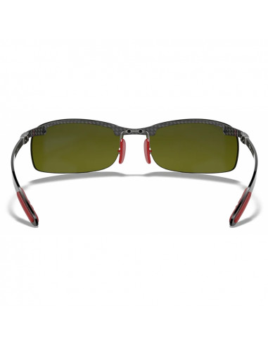 Lentes de sol Ray Ban RB8305M F005/H1 Scuderia Ferrari Collection Square Shape Plata