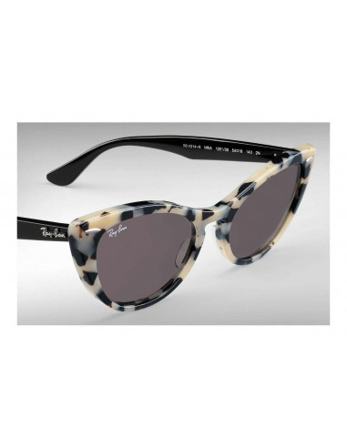 Lentes de sol Ray Ban Rb4314n 125139 Nina Beige Havana Negro