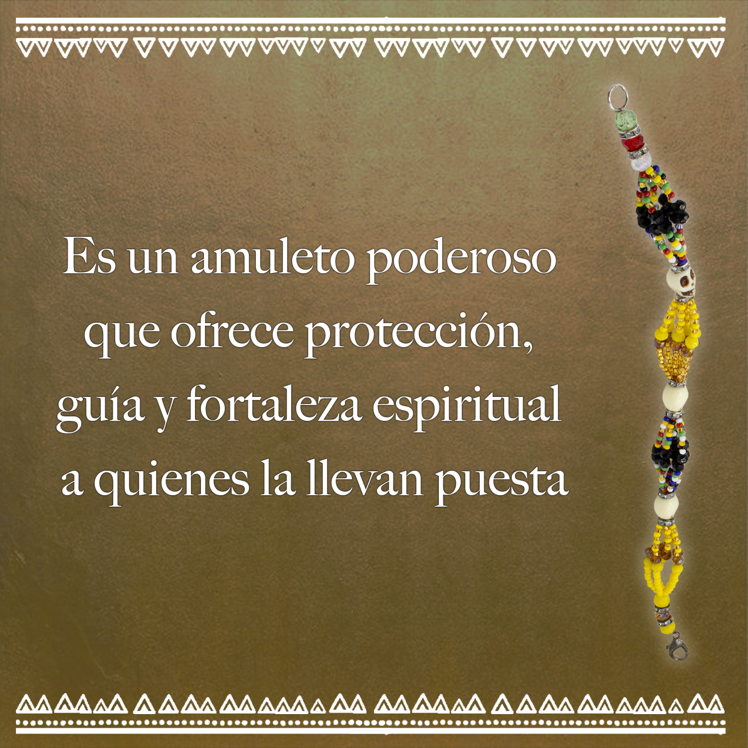 Pulsera Mamá Chola Orisha: Belleza, amor, prosperidad