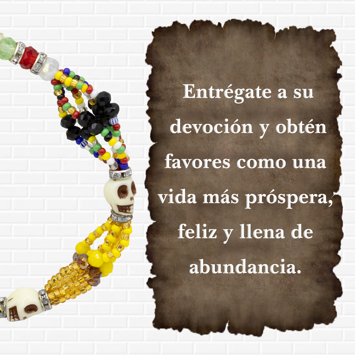 Pulsera Mamá Chola Orisha: Belleza, amor, prosperidad