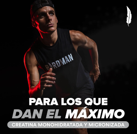 Creatina 400gr 90 serv BIRDMAN .