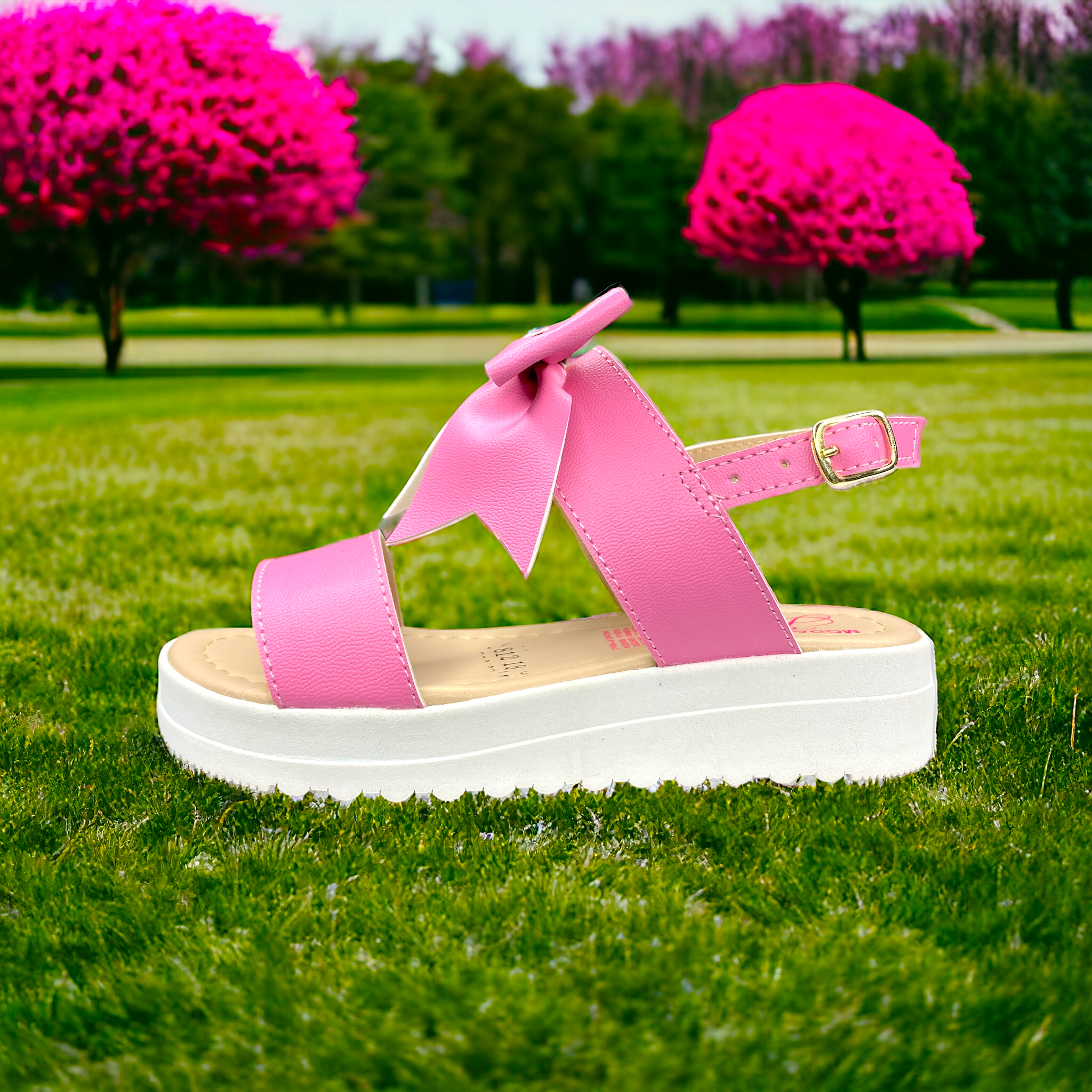 Sandalia Unicornio Niña Huarache Ajustable Playa Plataforma LAS CUATAS.