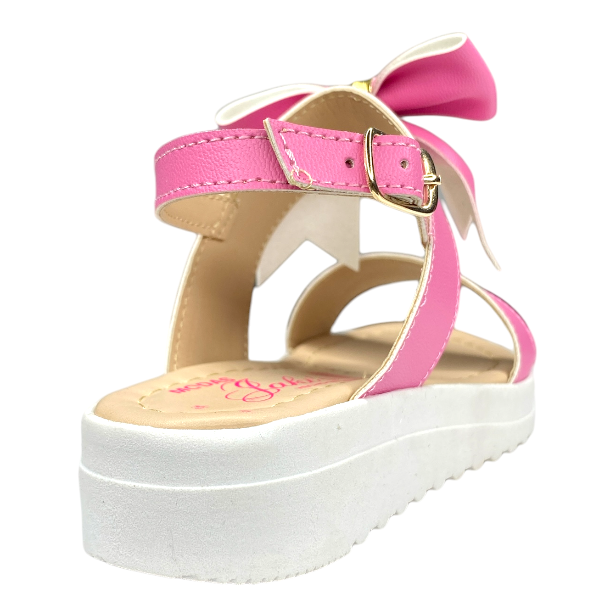 Sandalia Unicornio Niña Huarache Ajustable Playa Plataforma LAS CUATAS.