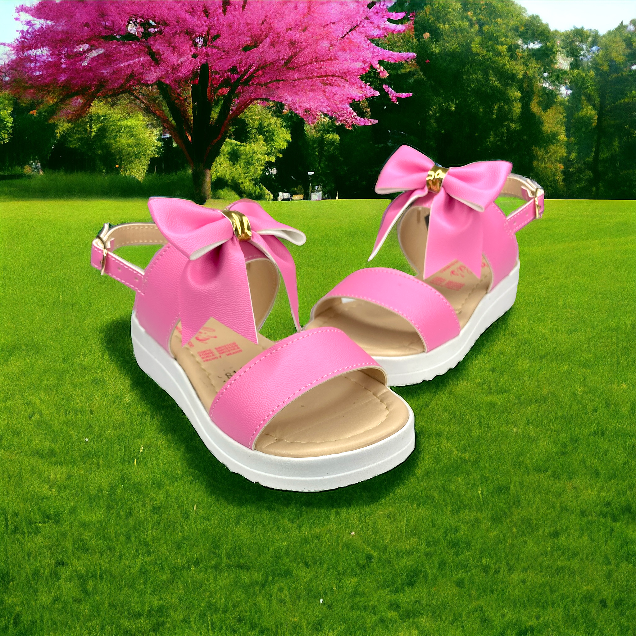 Sandalia Unicornio Niña Huarache Ajustable Playa Plataforma LAS CUATAS.