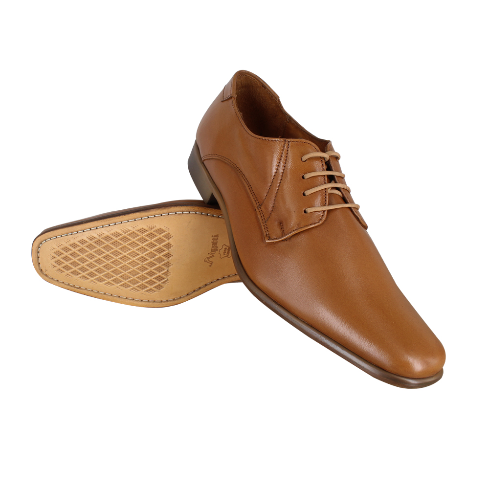 Zapato Formal Hombre Vogatti 1500 Mestizo Miel Cuero Casual