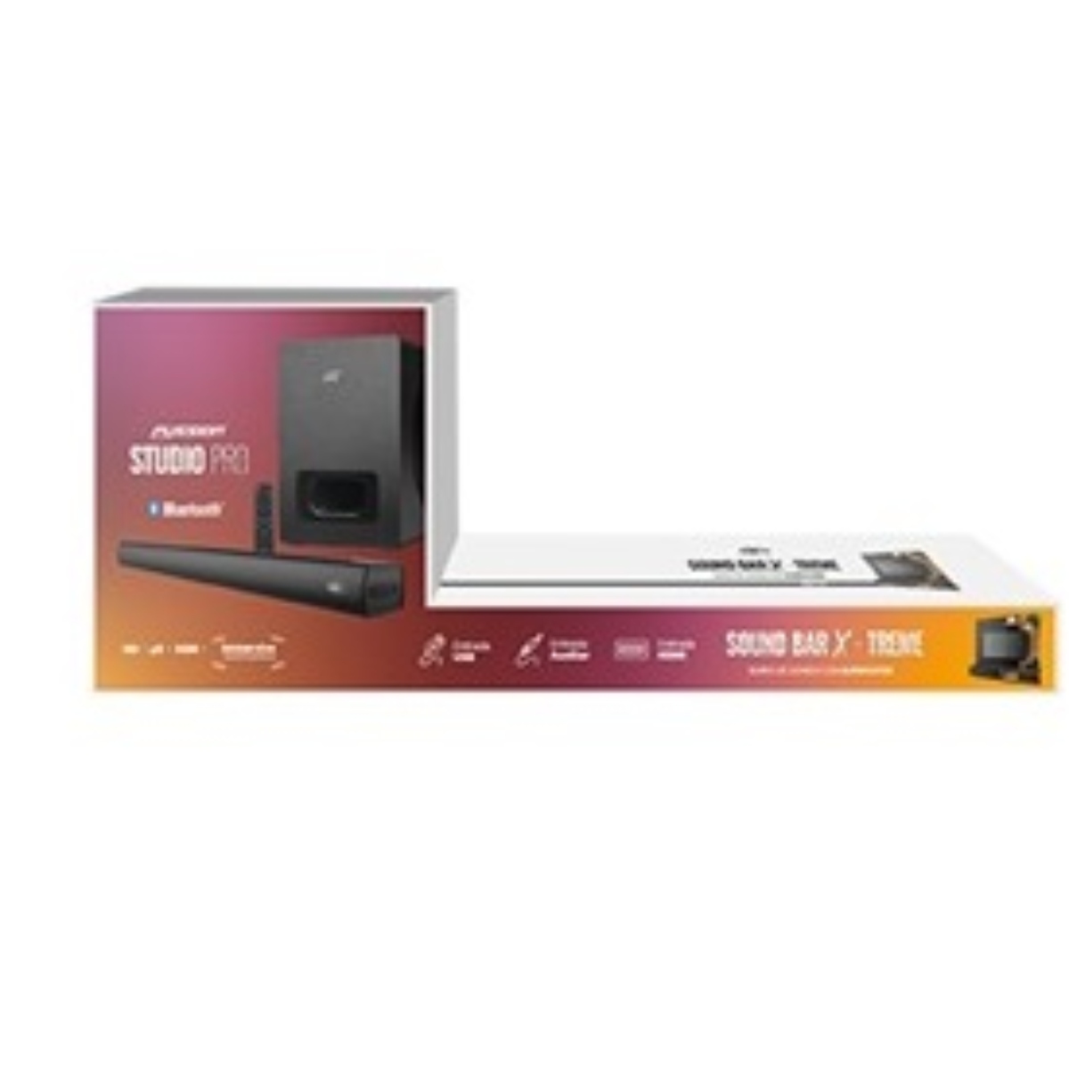 Barra de Sonido C/Subwoofer Fussion SBAR-0005 30W Negro ENDY9