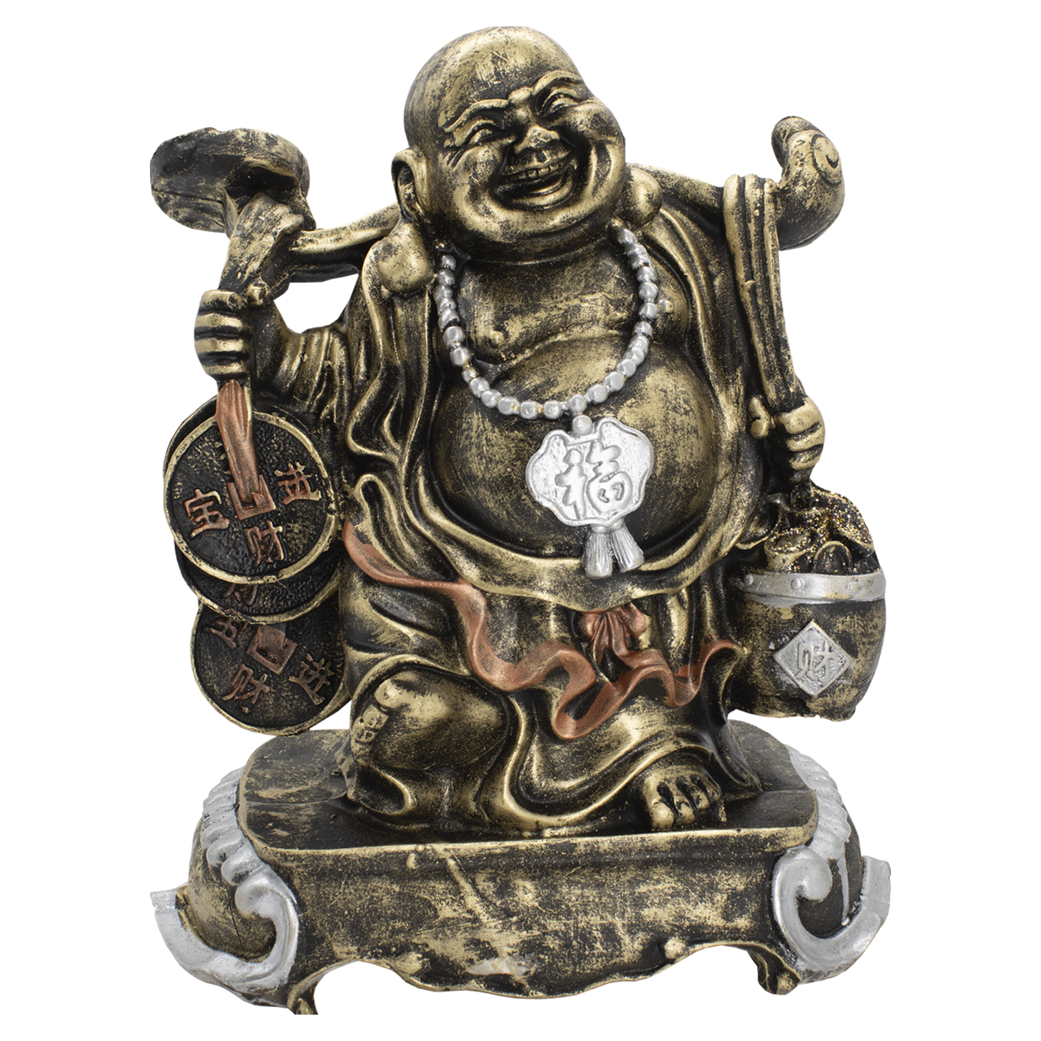 Figura Buddha: Bendiciones, bienestar, prosperidad