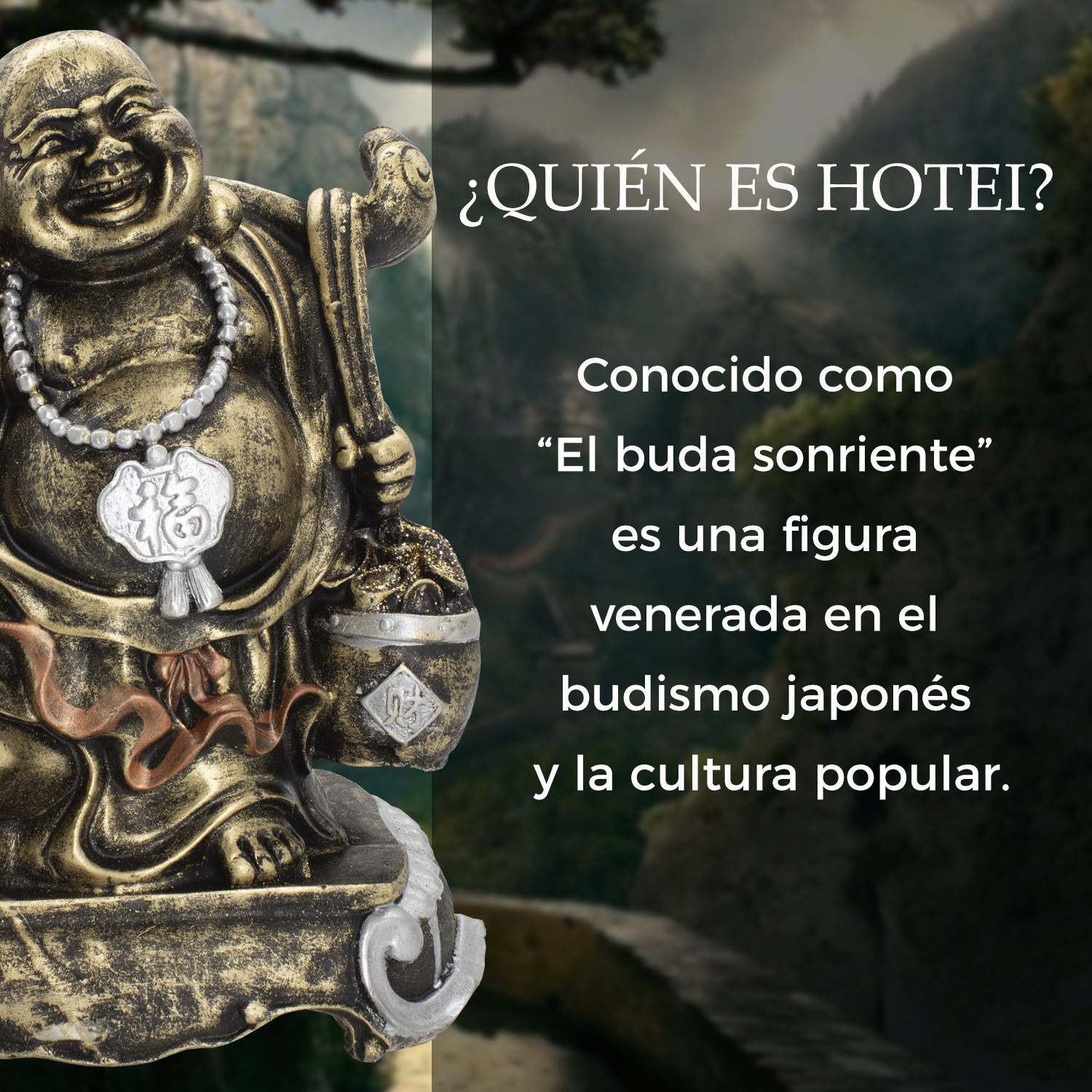 Figura Buddha: Bendiciones, bienestar, prosperidad