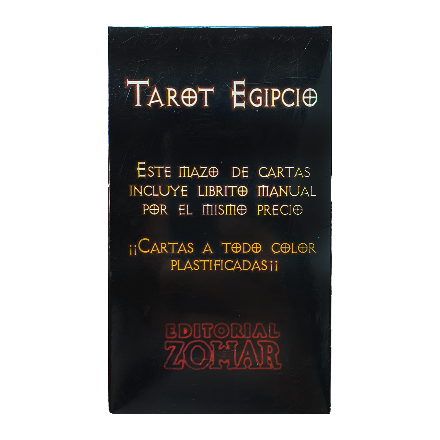 Tarot Egipcio Plastificado Supremo Arte De Echar Cartas +pdf