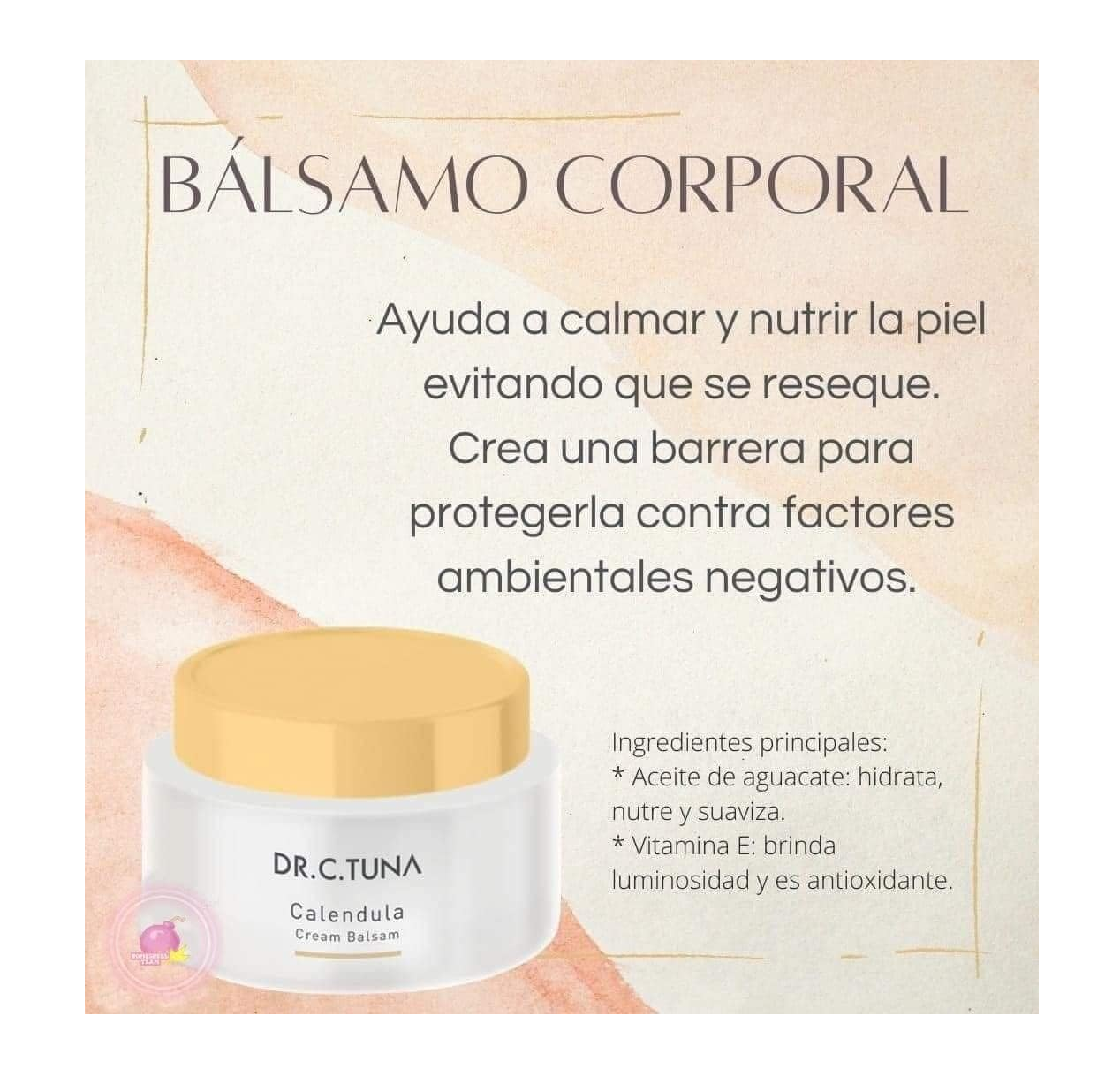 Set Dr. C. Tuna Calendula Con Cosmetiquera Farmasi Original