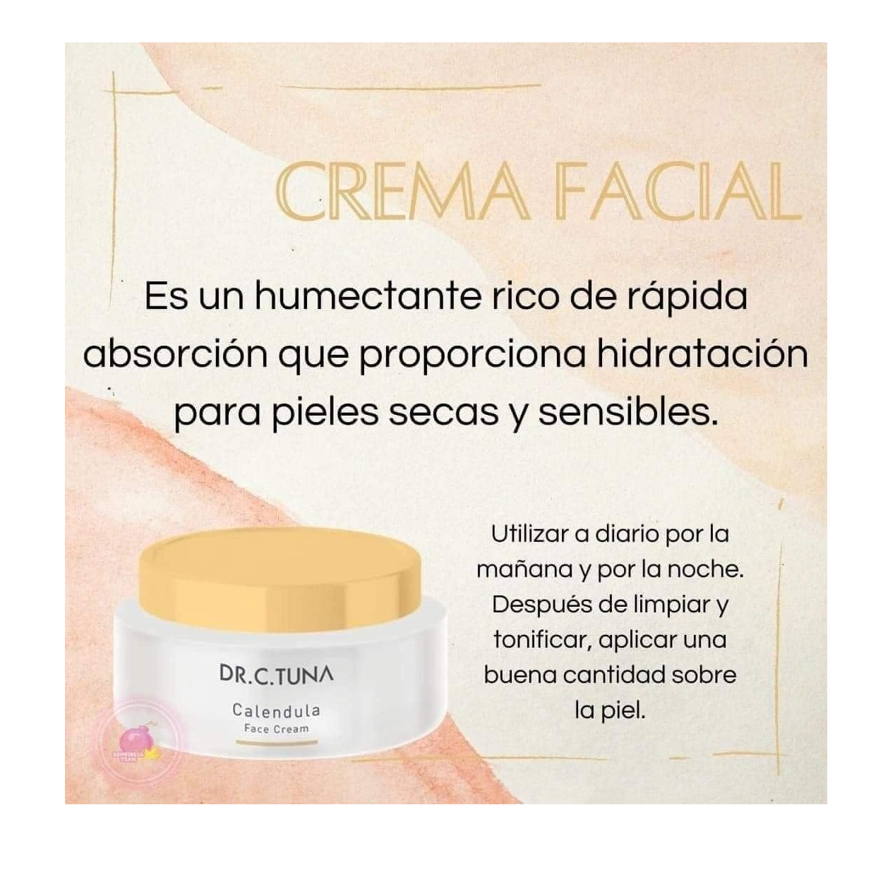 Set Dr. C. Tuna Calendula Con Cosmetiquera Farmasi Original