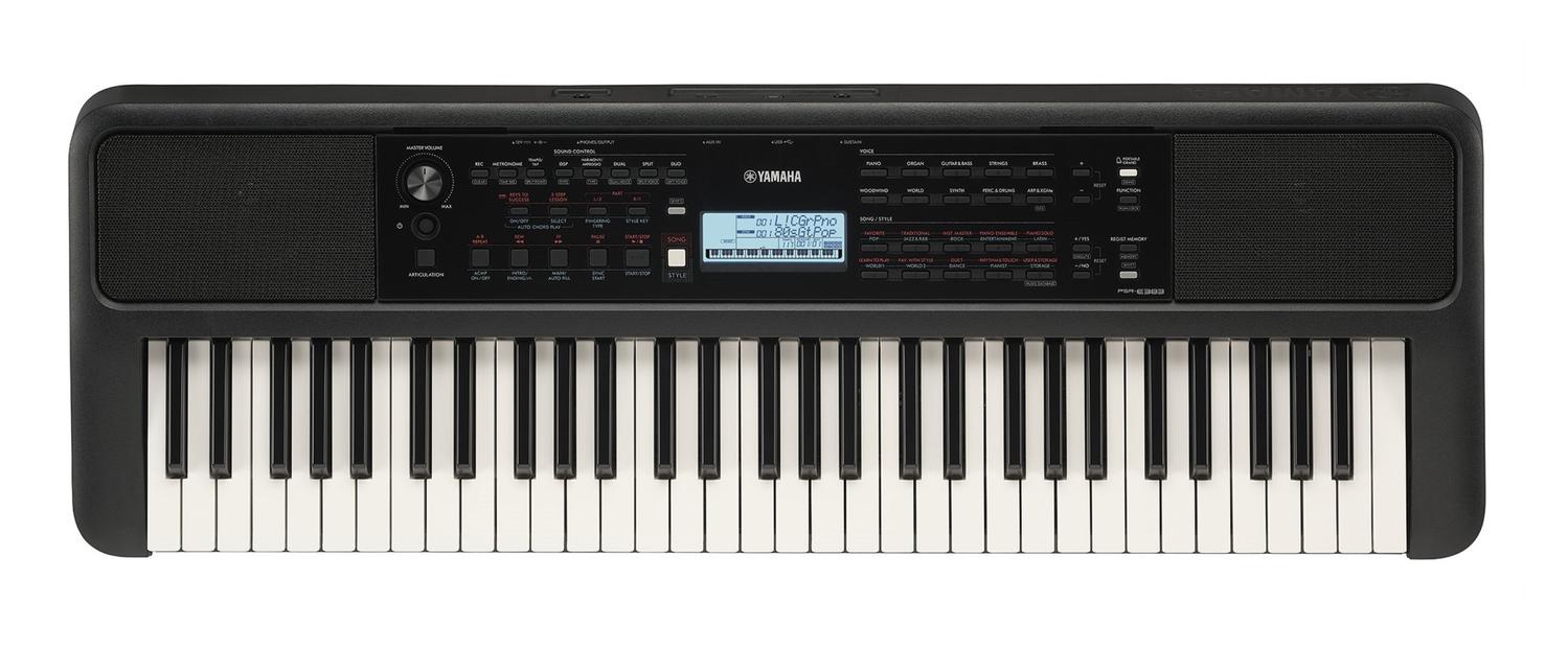 Yamaha PSR-E383 Teclado 61 Teclas Sensibles Antes PSR-E373