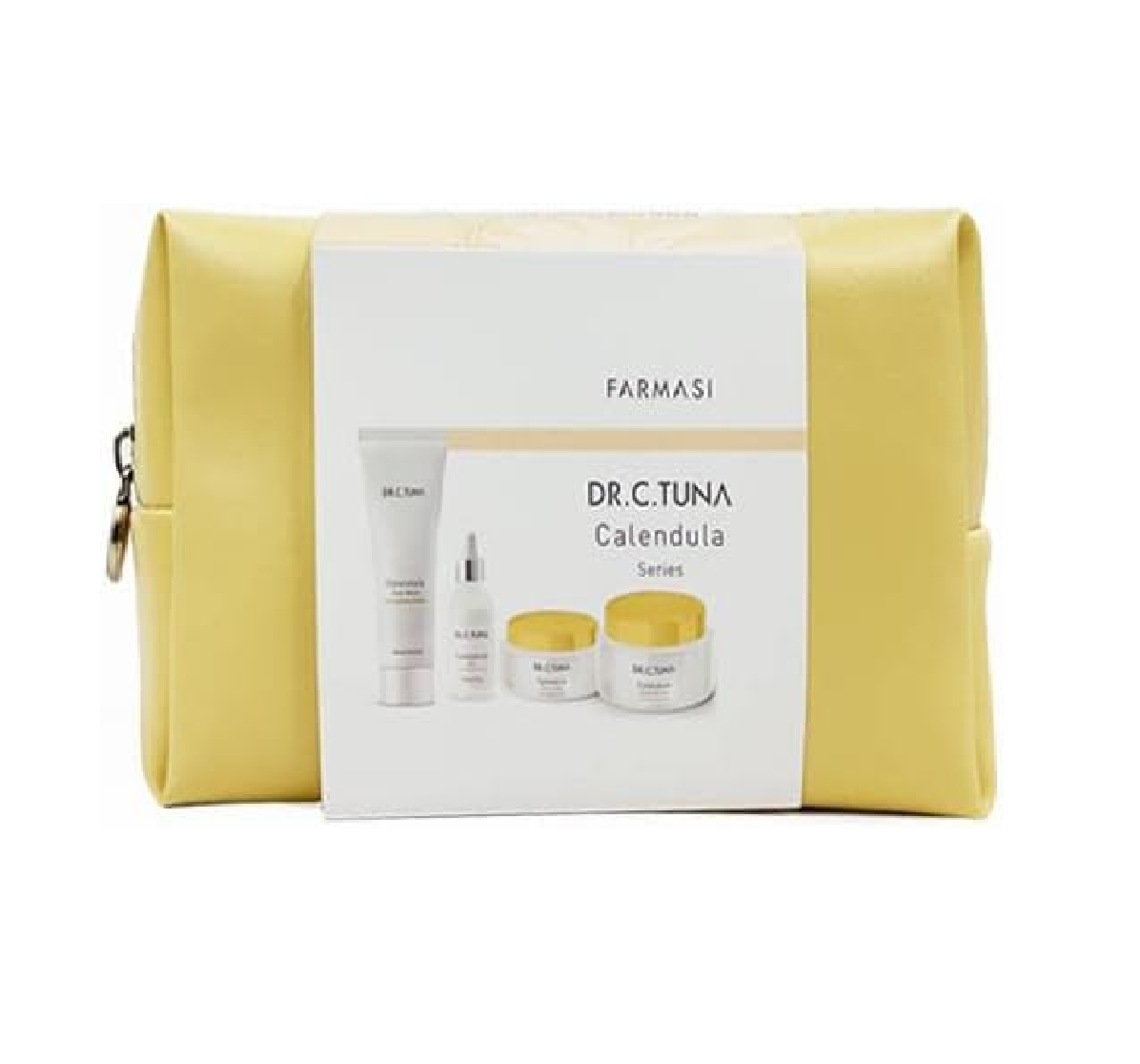 Set Dr. C. Tuna Calendula Con Cosmetiquera Farmasi Original