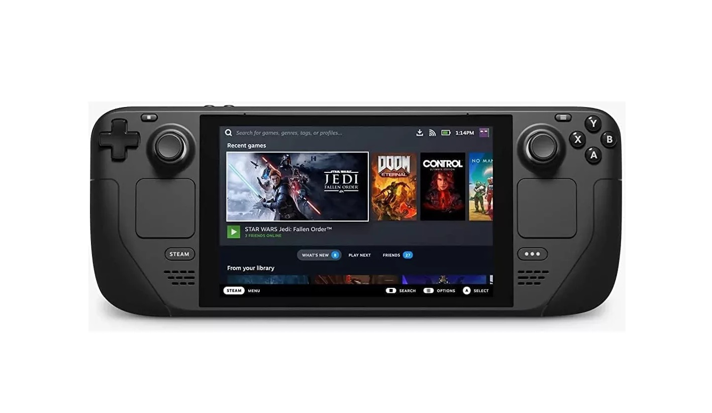 Consola Valve Steam Deck Oled 1 Tb Color Negro.