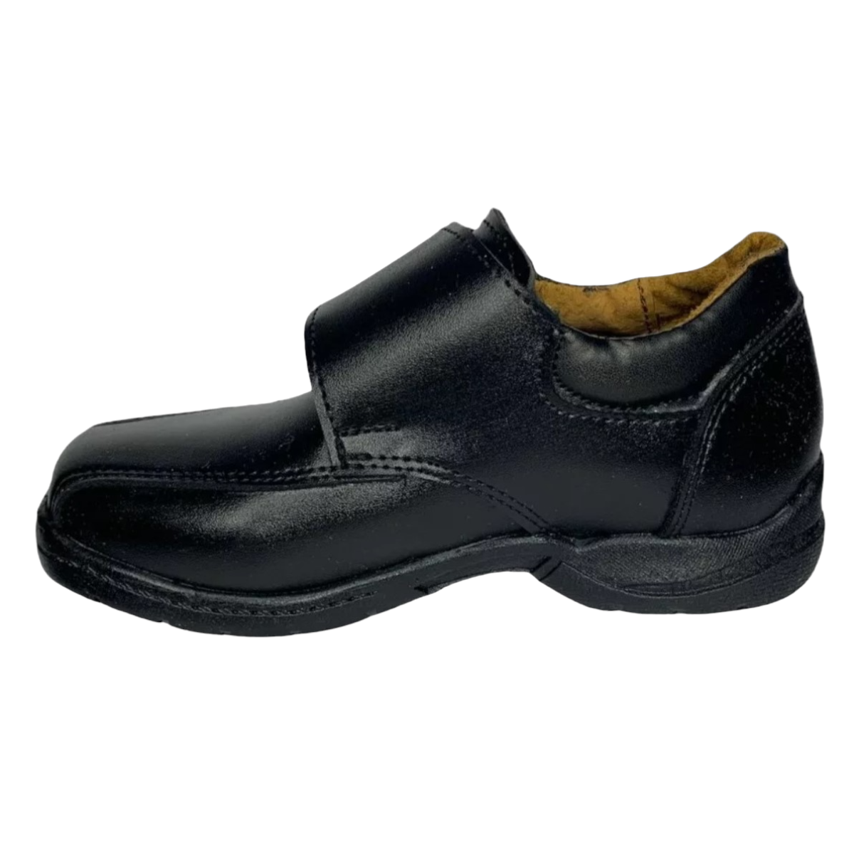 Zapato Escolar Niño Velcro Oxford Carlitos 202 Gn® LAS CUATAS.