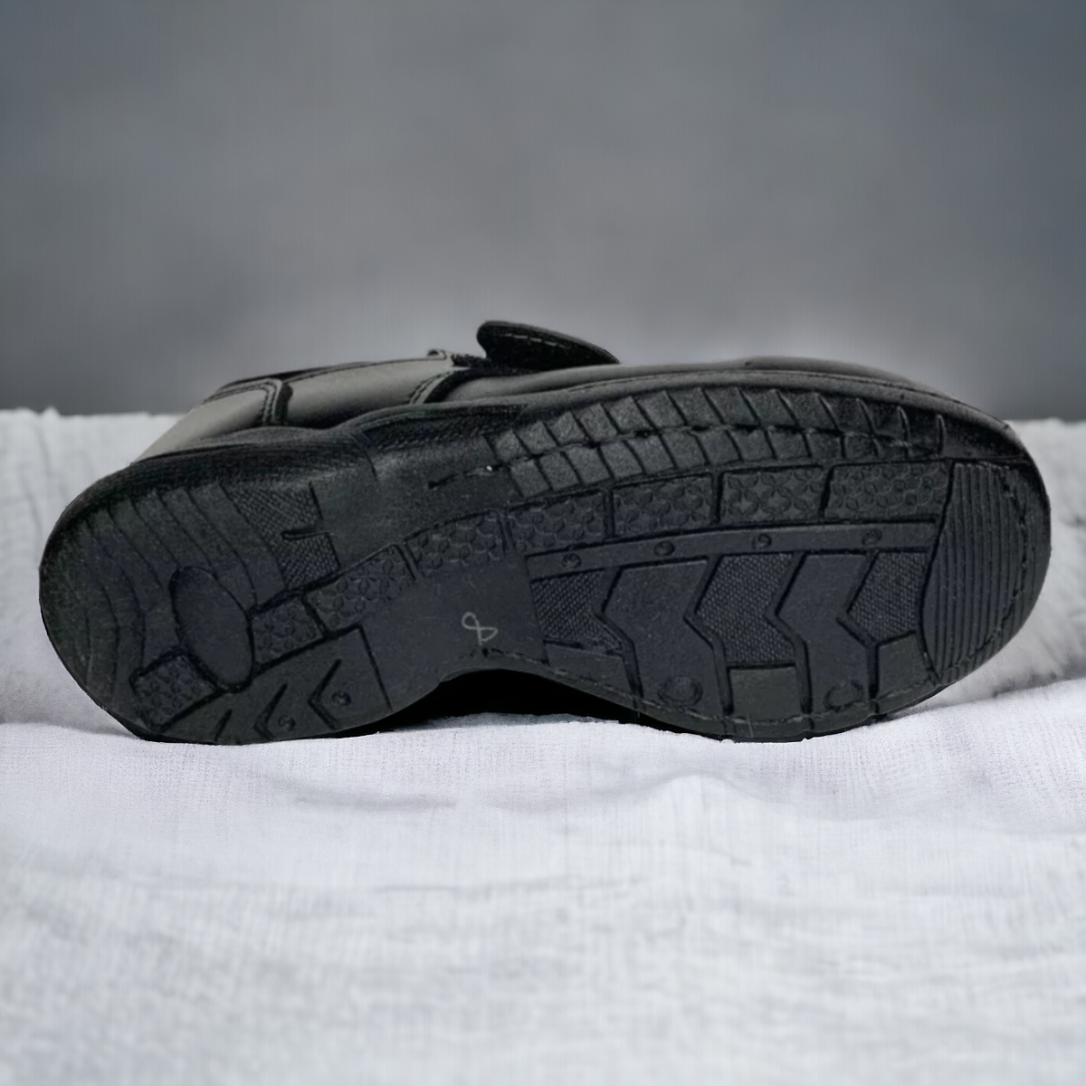 Zapato Escolar Niño Velcro Oxford Carlitos 202 Gn® LAS CUATAS.