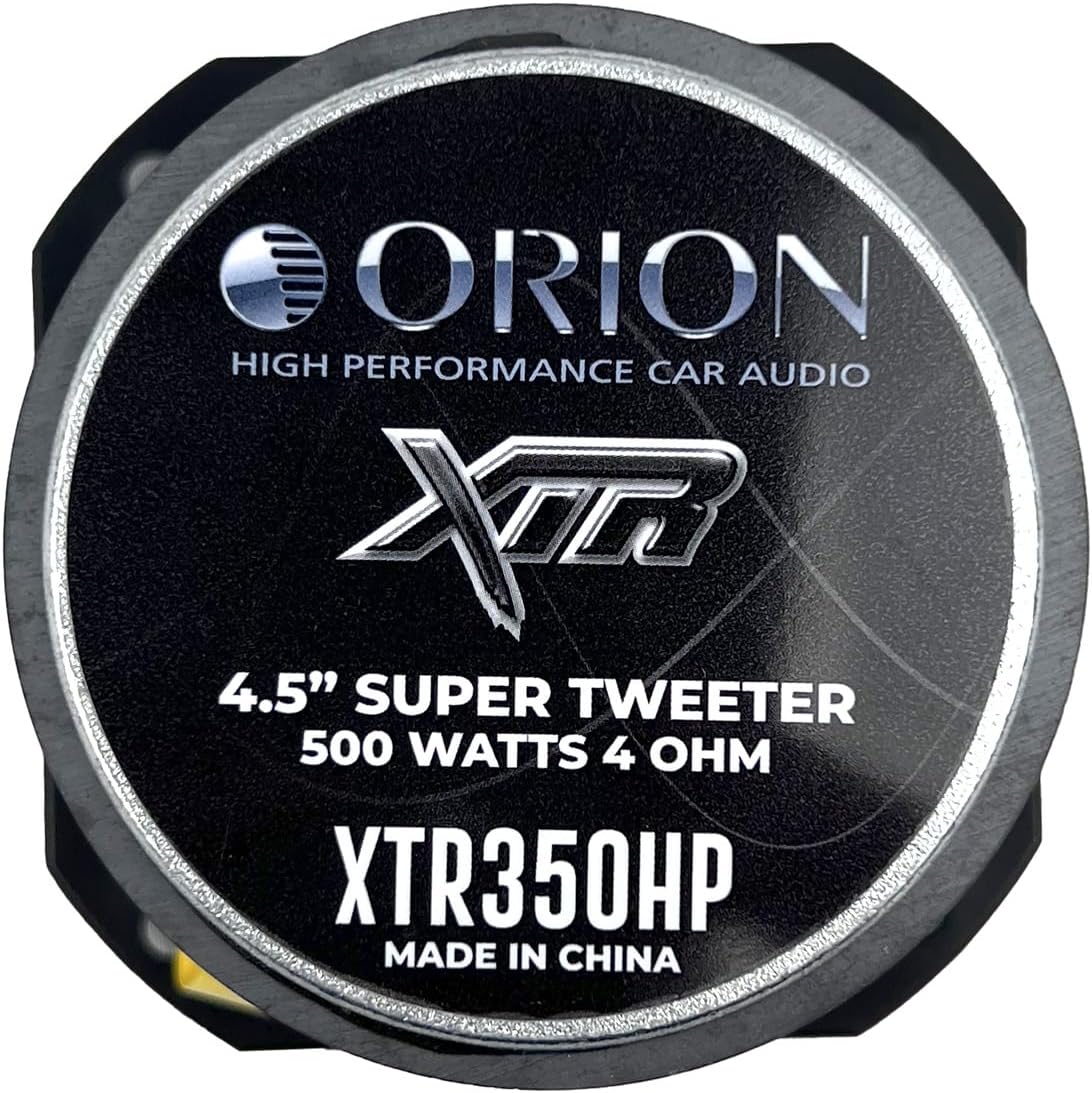 Orion XTR350HP 4.5" 500W Super Tweeter Amplificador.
