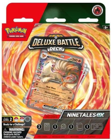 Pokemon TCG Deluxe Battle Deck Ninetales Ex Anime