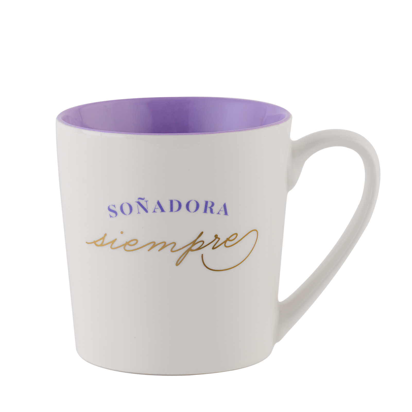 LuckyLy Tazas para Café con Frases Divertidas de 500ml, Grandes y Originales, Taza Térmica - Modelo Nira, Soñadora