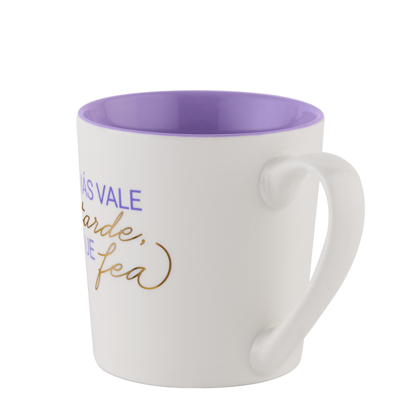 LuckyLy Tazas para Café con Frases Divertidas de 500ml, Grandes y Originales, Taza Térmica - Modelo Nira, Tarde