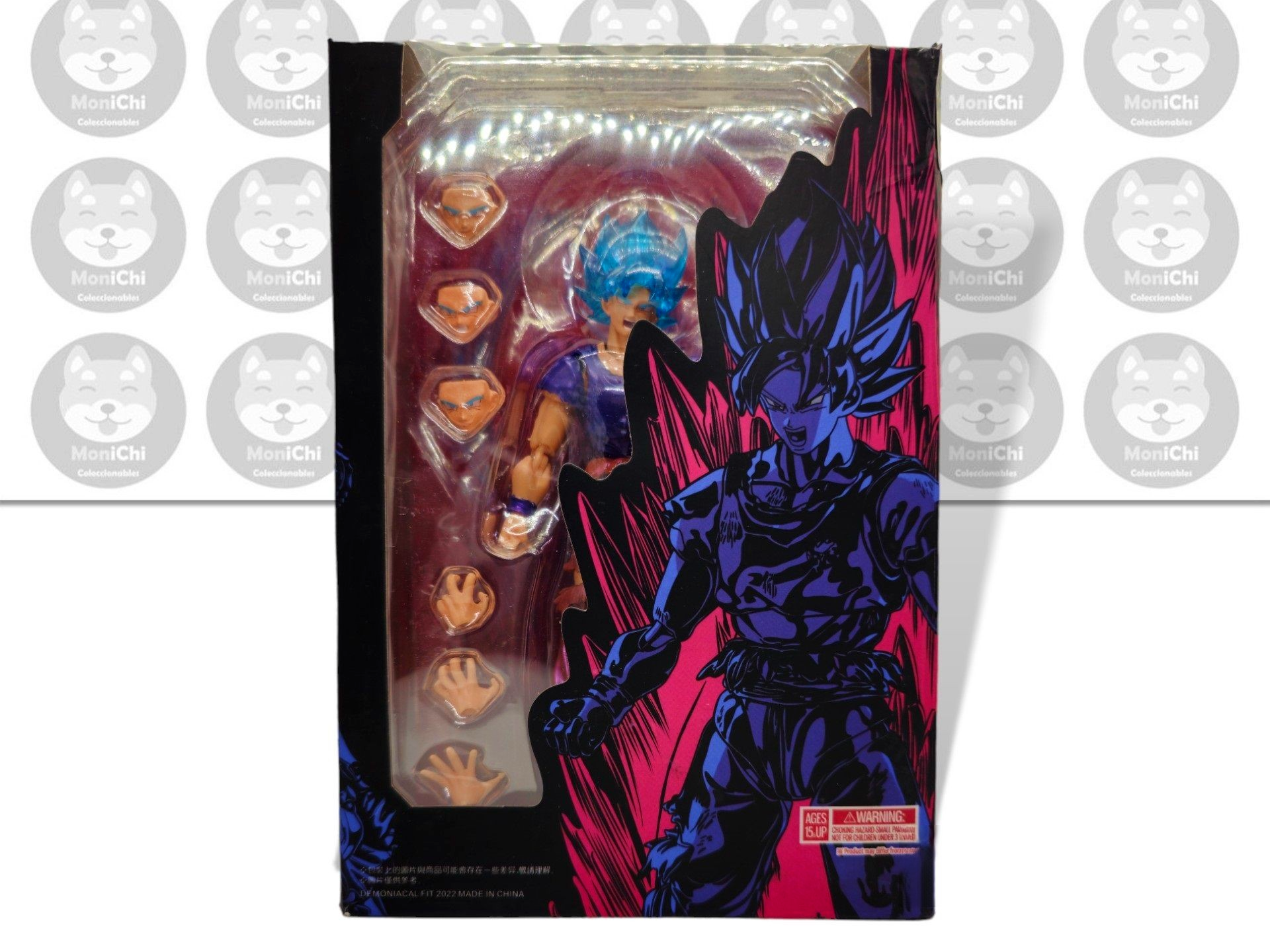 Goku Ssj Blue Dragonball Dragon Ball Super War Damage Figura