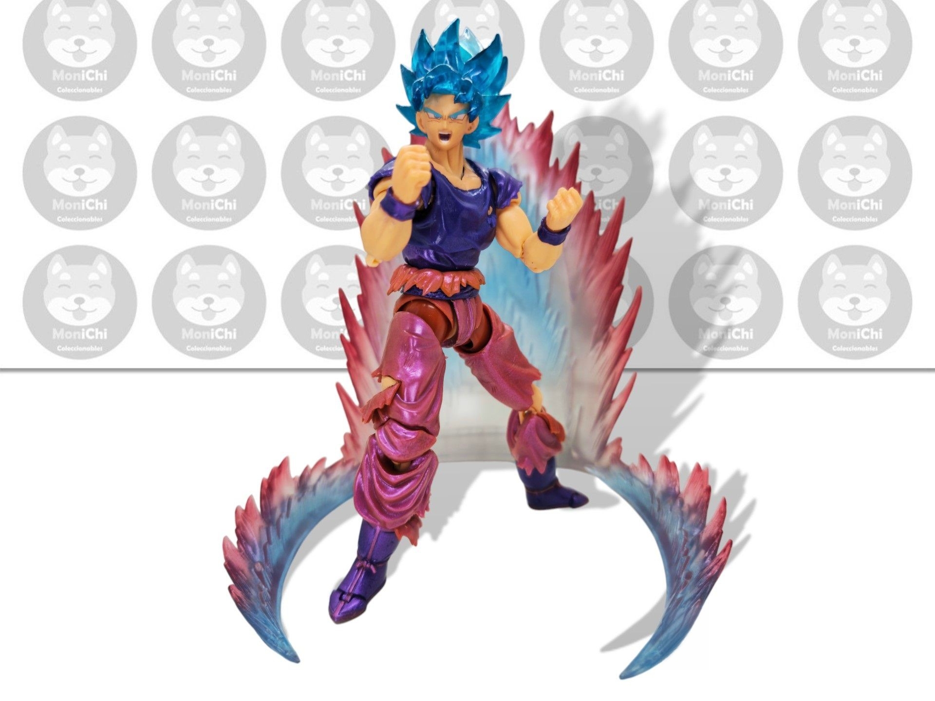 Goku Ssj Blue Dragonball Dragon Ball Super War Damage Figura