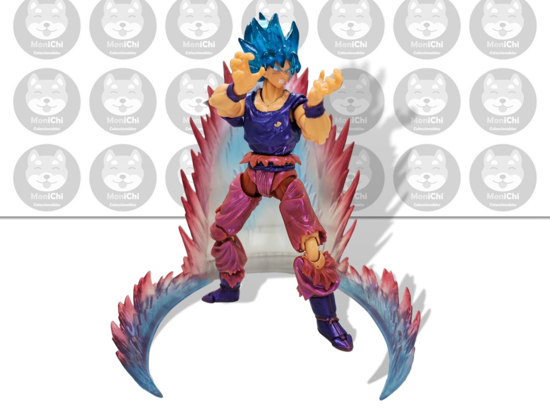 Goku Ssj Blue Dragonball Dragon Ball Super War Damage Figura