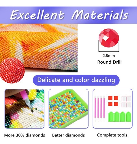 "Pintura De Diamante 5d Diamond Painting Cuadros Decorativos "