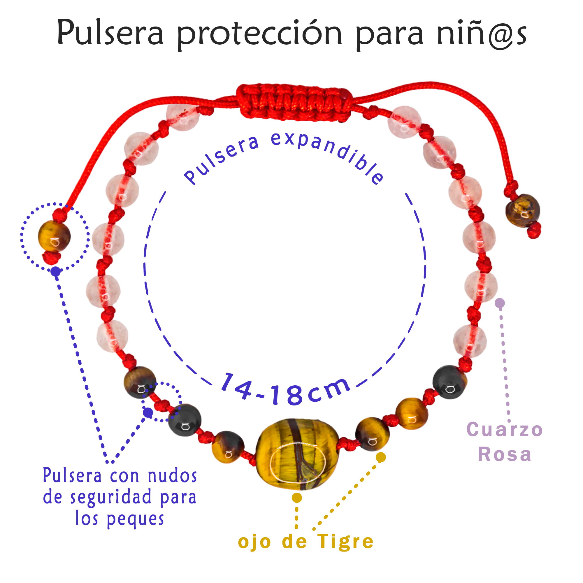 Pulsera De Protección Para Niña