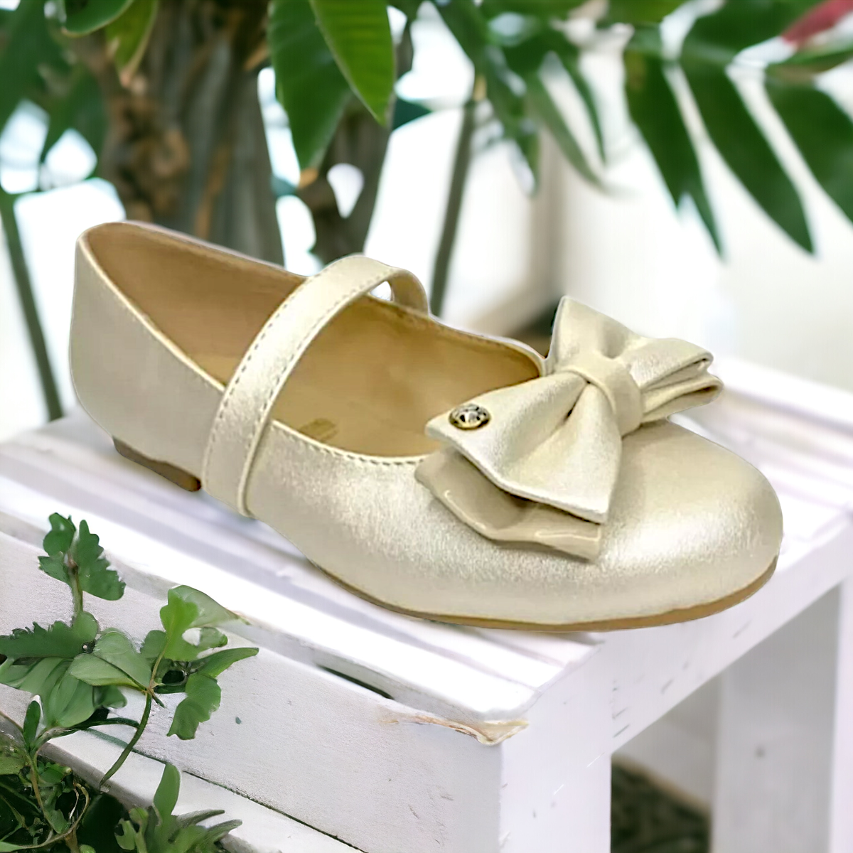 Zapatilla De Cenicienta Bella Durmiente Casual Perla Aurora