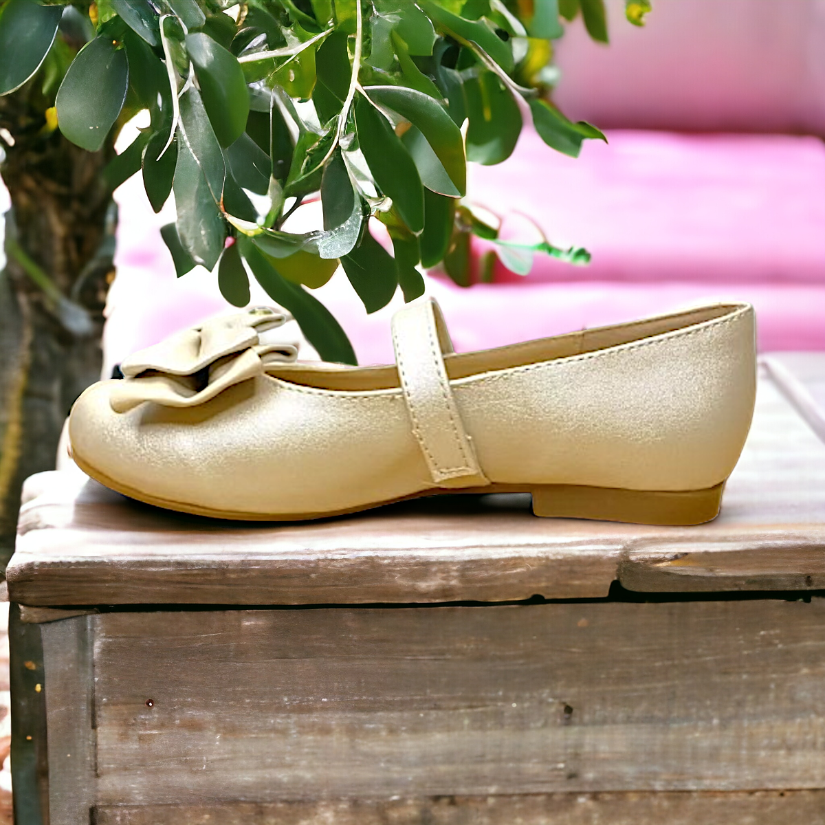 Zapatilla De Cenicienta Bella Durmiente Casual Perla Aurora