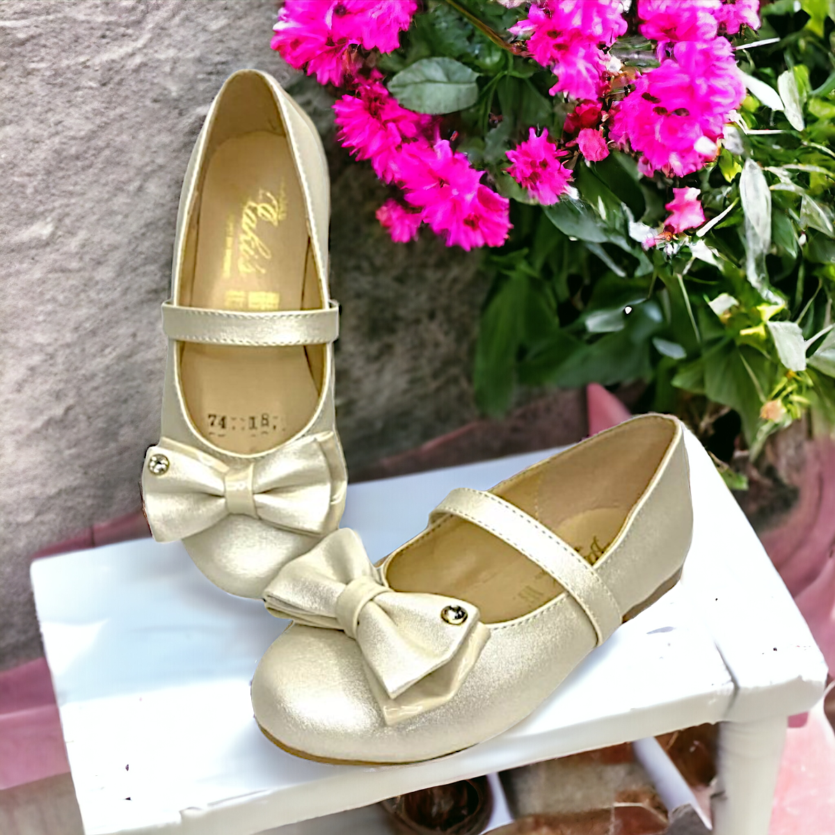 Zapatilla De Cenicienta Bella Durmiente Casual Perla Aurora