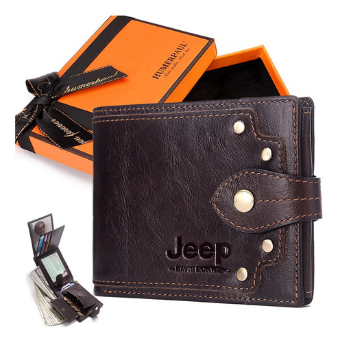 Piel Para Hombre Carteras De Piel De Caballero Carteras Para