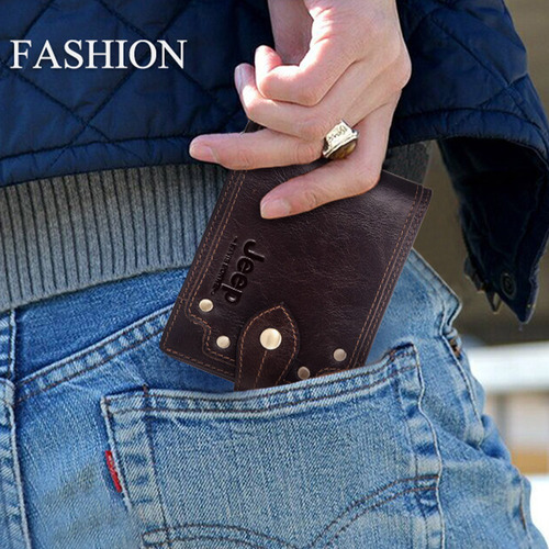 Cartera Para Caballero Carteras Piel Vaca Para Hombre Regalo