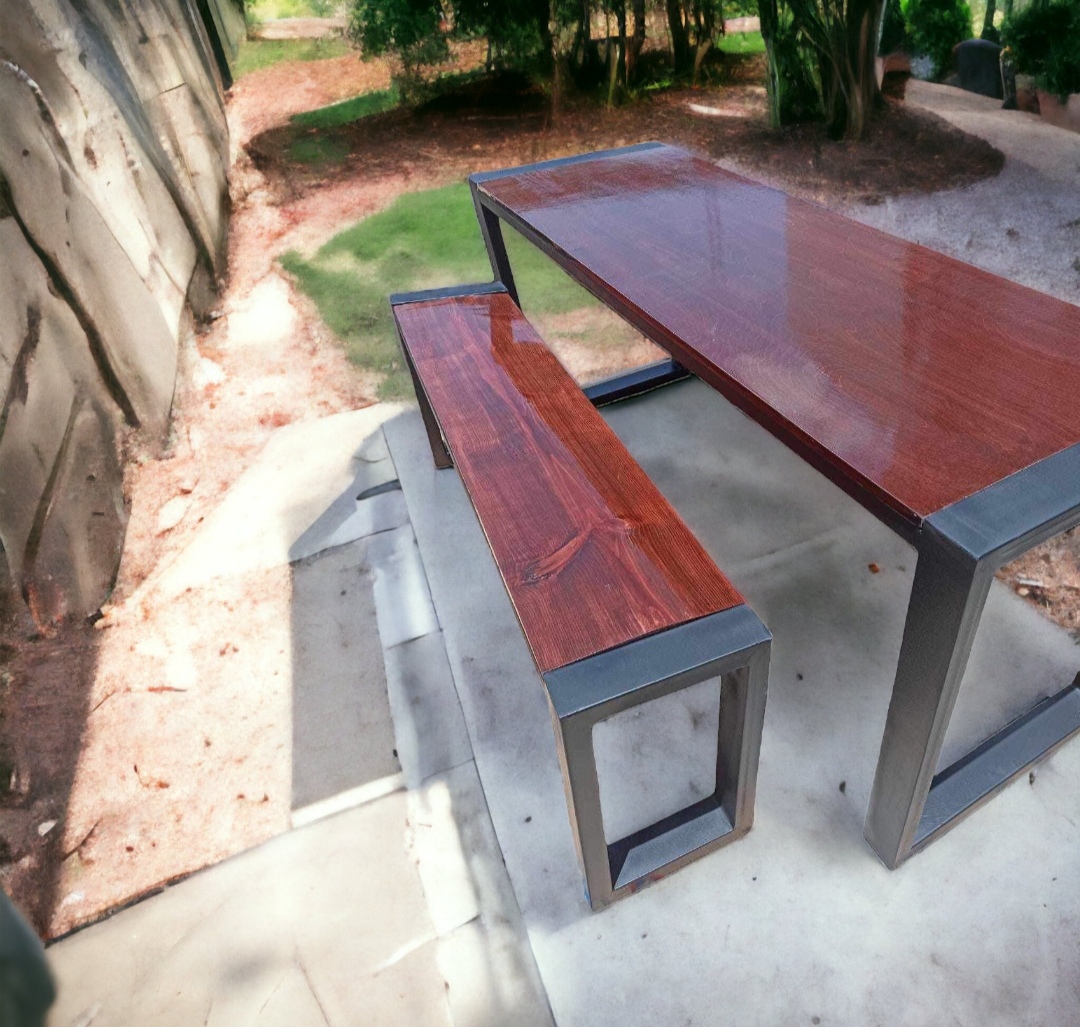 Mesa comedor estilo industrial