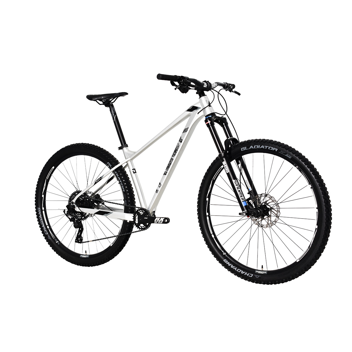 Bicicleta Belfort Yaluk R29 T17 Plata Negro 2024.