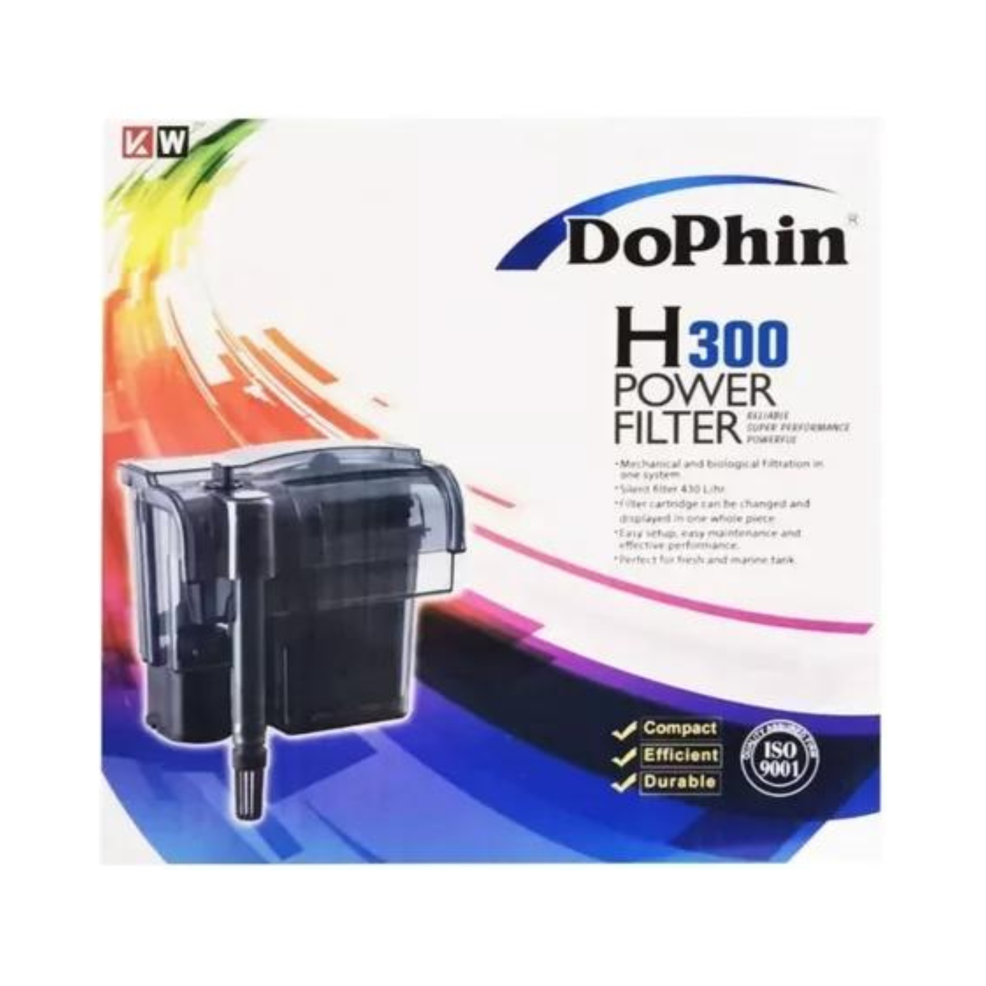 Filtro de cascada 300 lt dolphin 