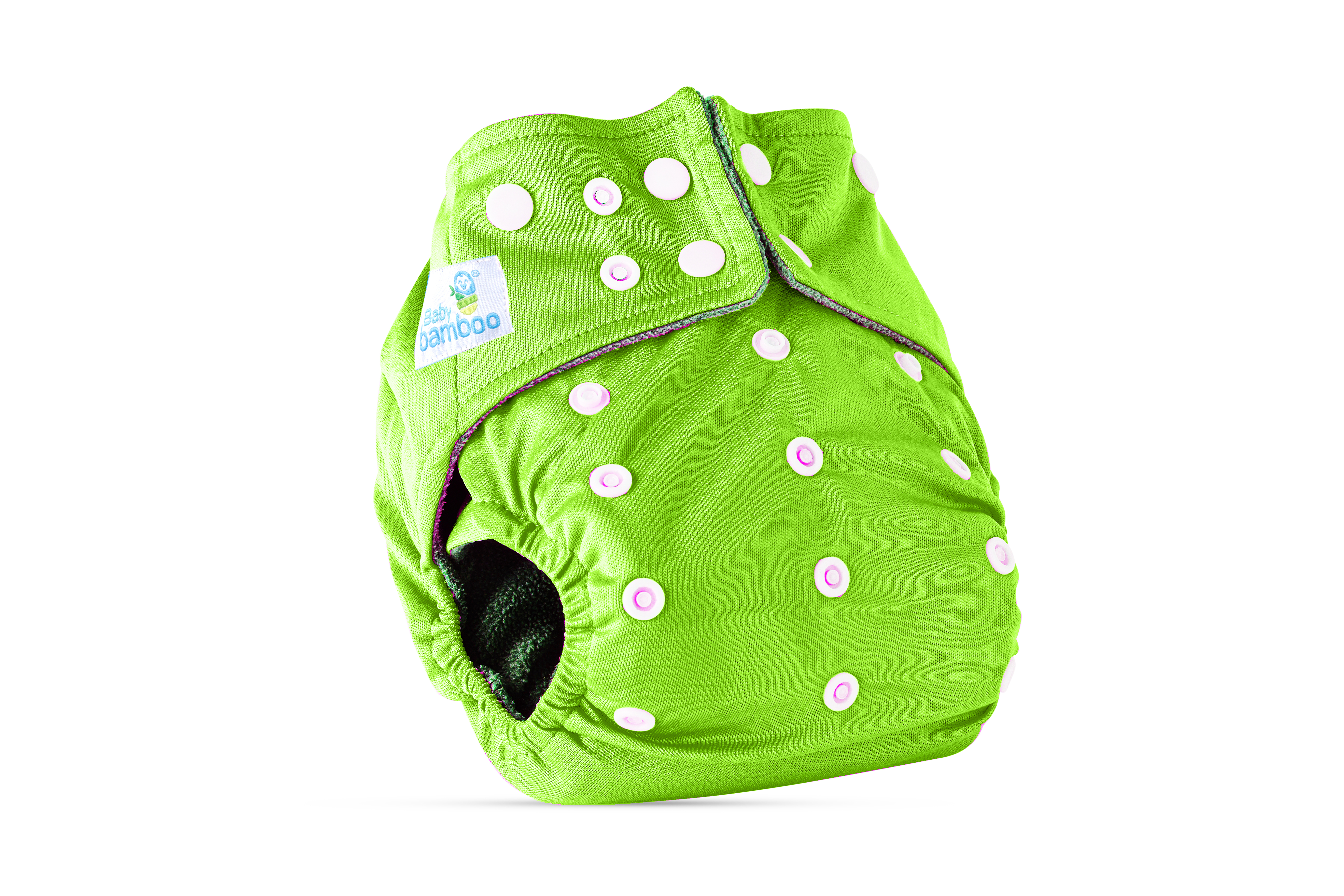 10 Pañales ecológicos de Bambú lisos niño + 12 insertos de 4 capas microfibra 4-15 kgs