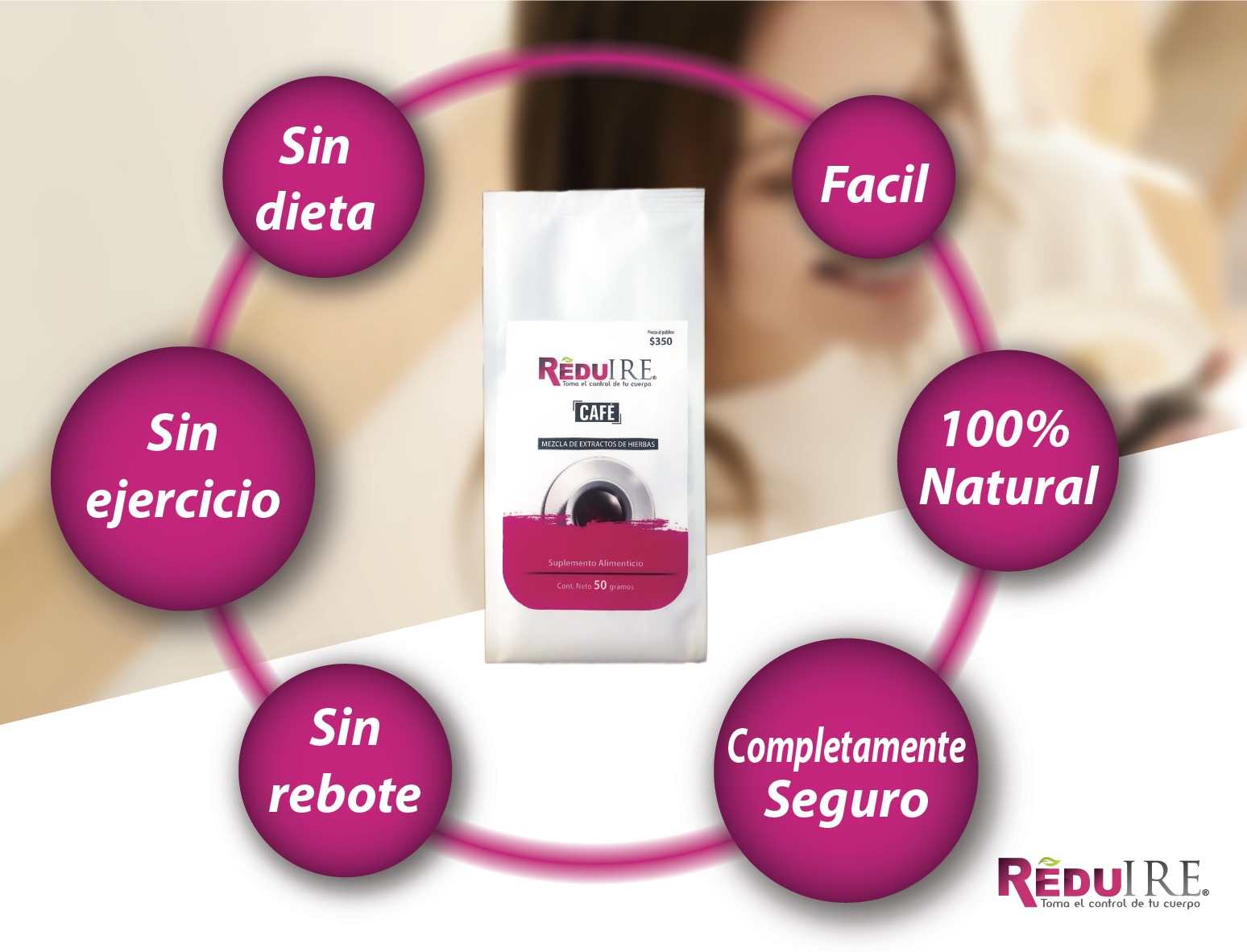 Café 100% Natural Para Bajar De Talla Y Peso Reduire