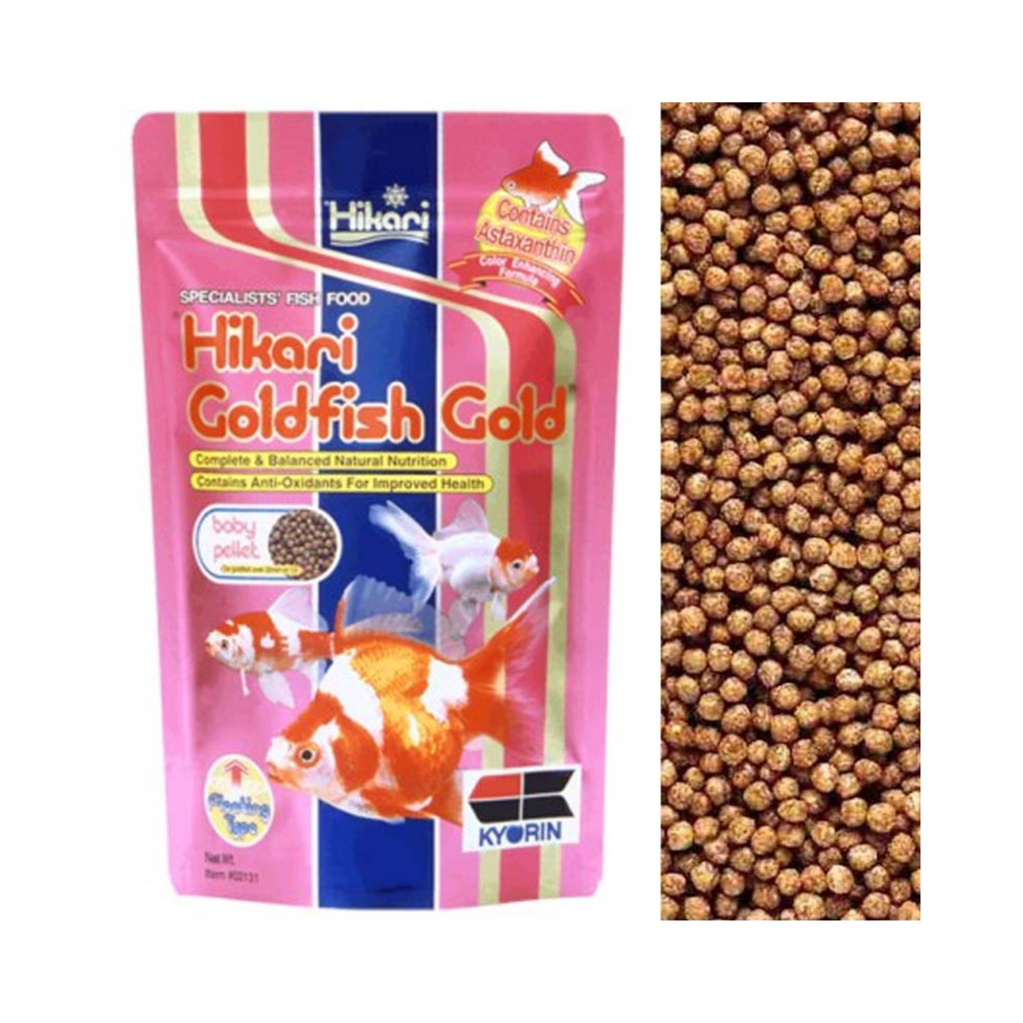 Goldfish gold hikari 100 gr