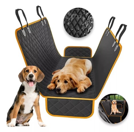 Funda Impermeable Coche Cubre Asiento Mascota Auto Perro T