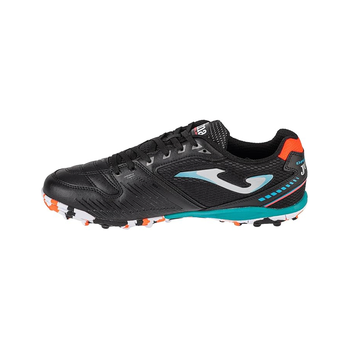 Tenis Futbol Rapido Joma Dribling 2401 Turf Negro.