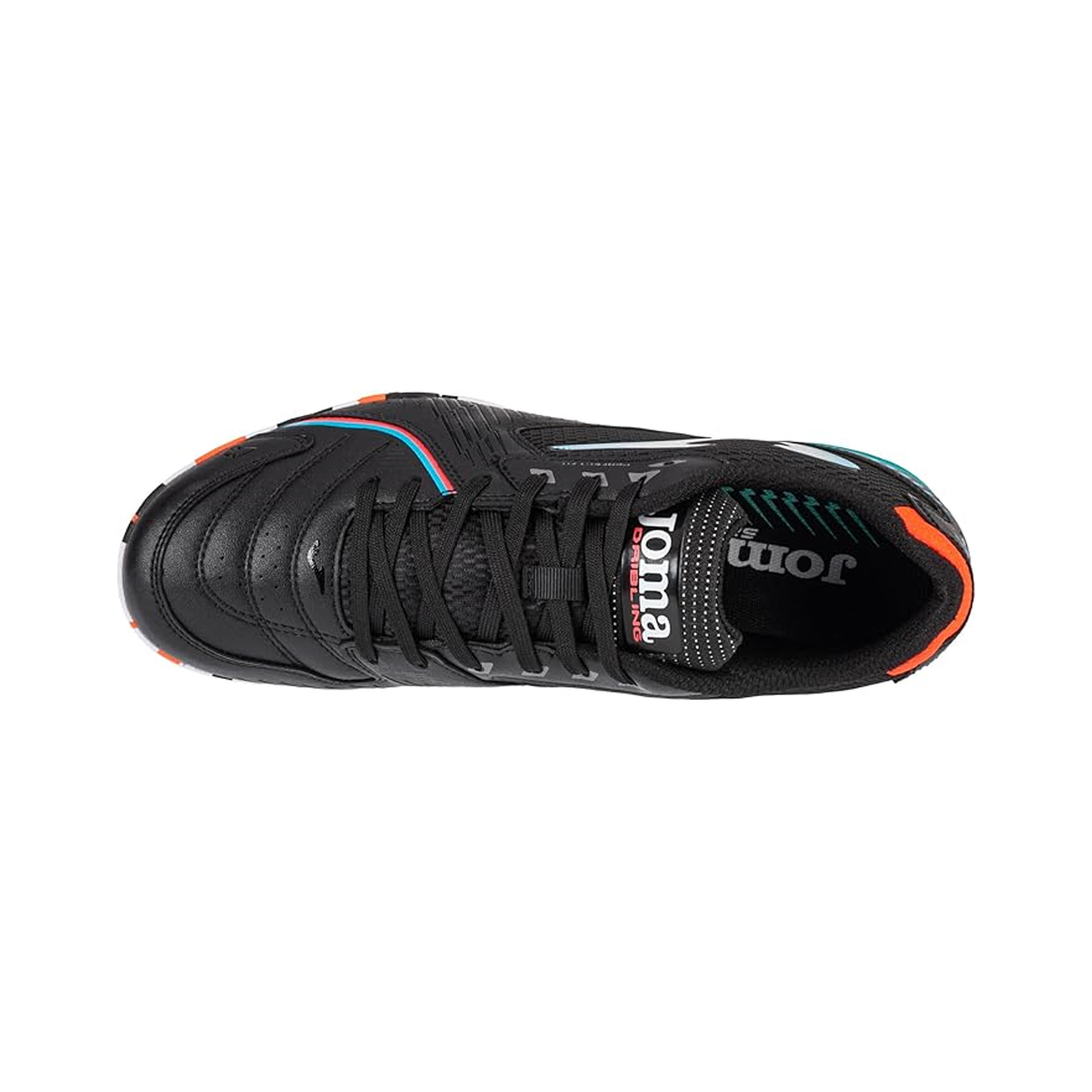 Tenis Futbol Rapido Joma Dribling 2401 Turf Negro.